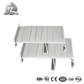 Tira umbral de aluminio anodizado plata serie 6000